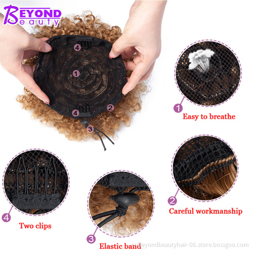 Best Price Curly Chignon Hair 10 Pieces Bun Hair Bun Accessories